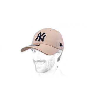 pink blue NY cap League Ess NY 940 blush navy